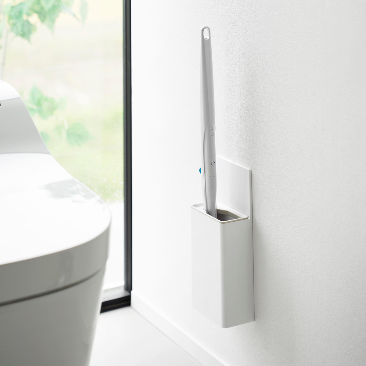 Plate(山崎実業) 山崎実業 Plate ウォール流せるトイレブラシホルダー
