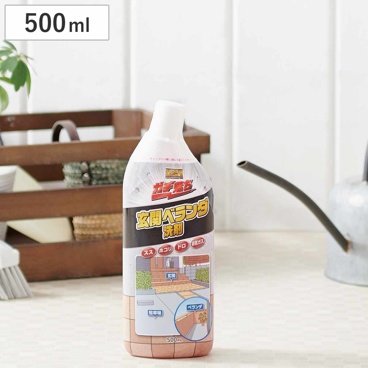 玄関ベランダ洗剤 業務用ガチ落ち （ 玄関 タイル コンクリート 汚れ 洗浄 洗剤 泥汚れ プロ仕様 ）