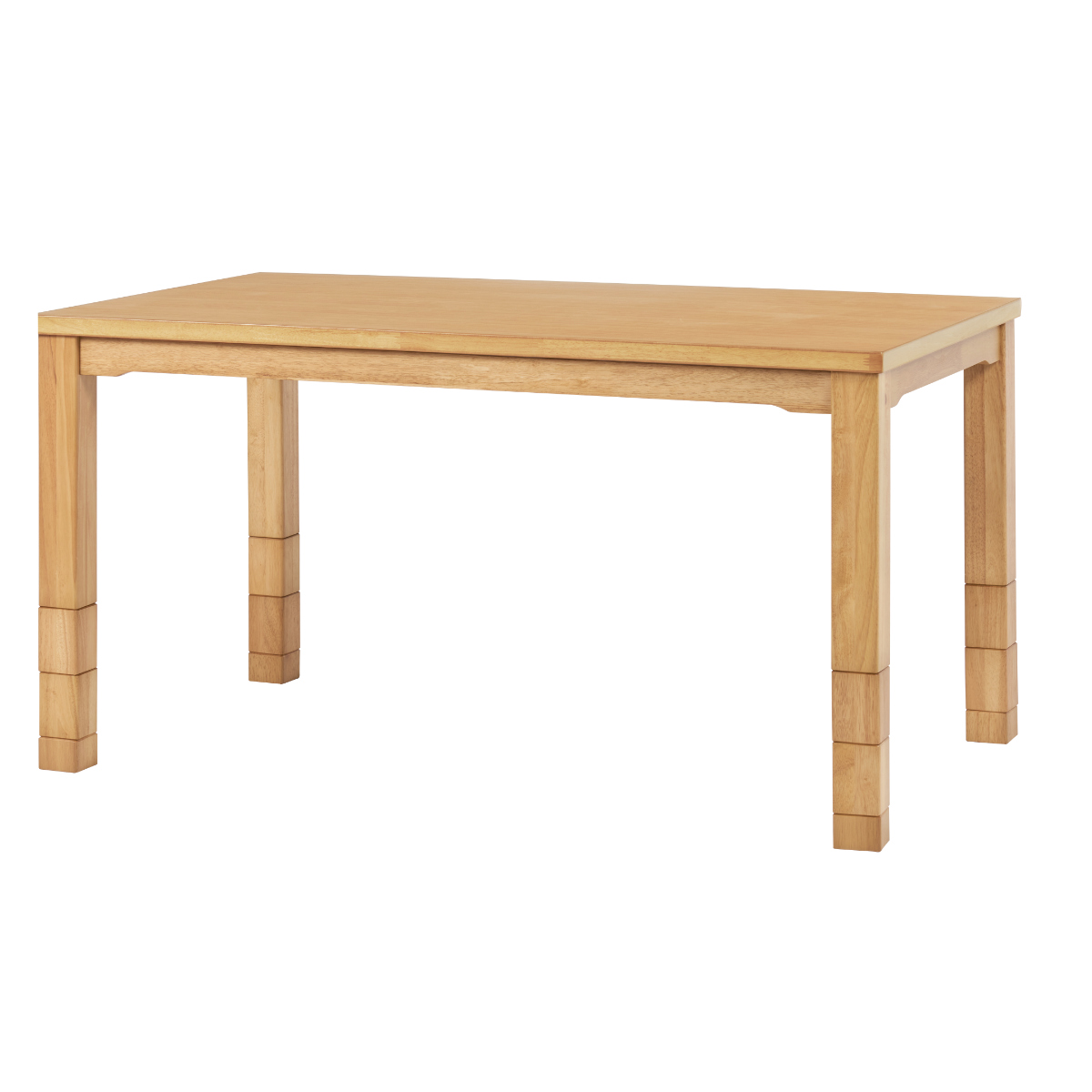 HAGiHARA（萩原） ダイニングこたつ 継脚 幅135cm こたつテーブル