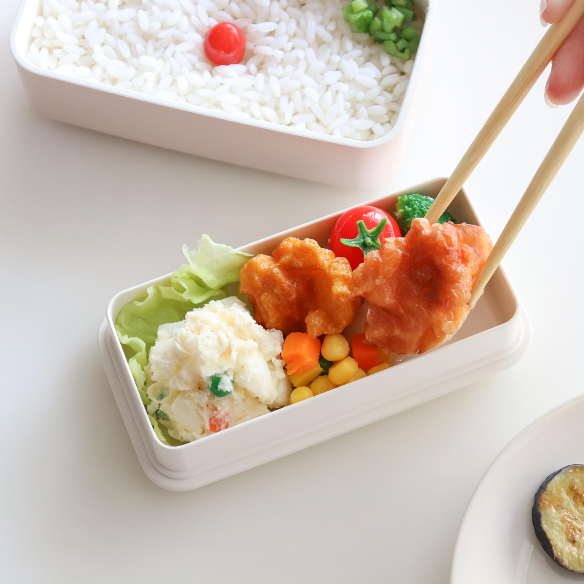 弁当箱 500ml 2段 ジュエリアント レクランチ TAKENAKA （ レンジ対応