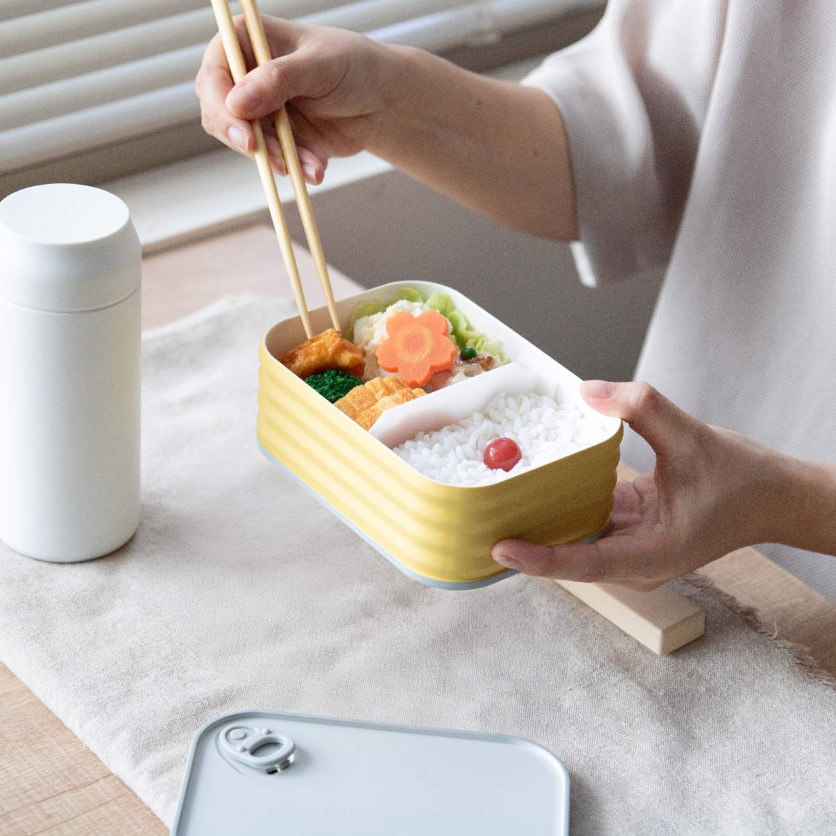 弁当箱 600ml イートカン ランチボックス TAKENAKA （ お弁当箱 食洗機