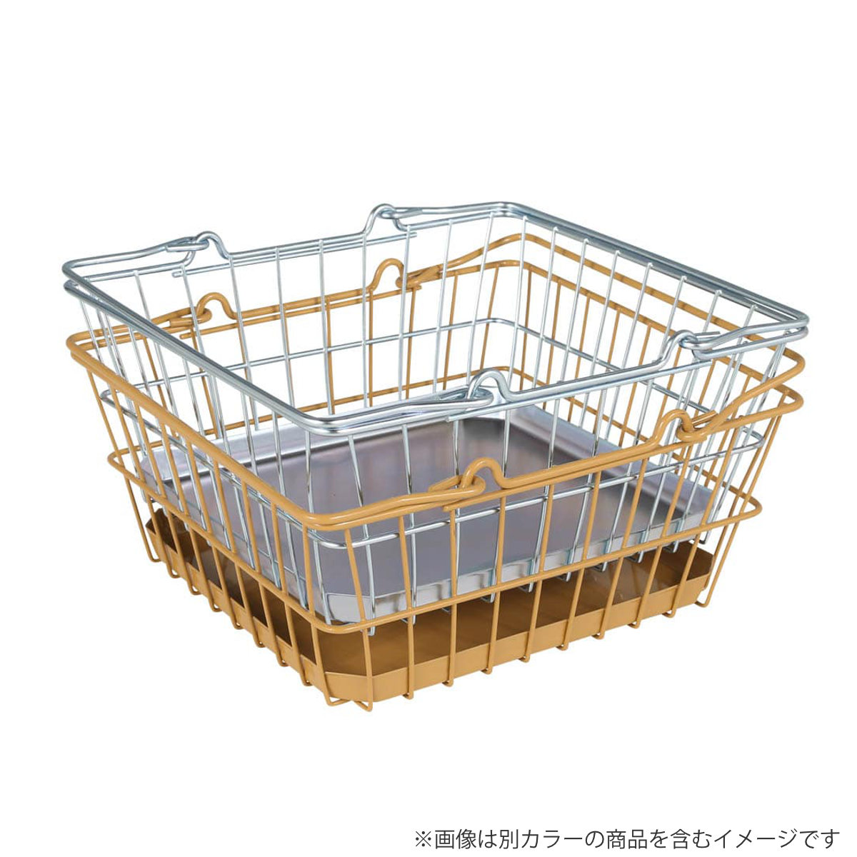 DULTON（ダルトン） レジかご SQUARE BASKET-TRAY GALVANIZED
