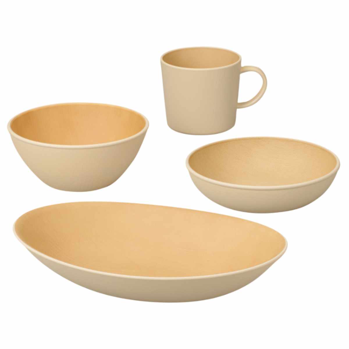 EARTH COLOR earth color 食器 4点セット バルセット （ BPAフリー