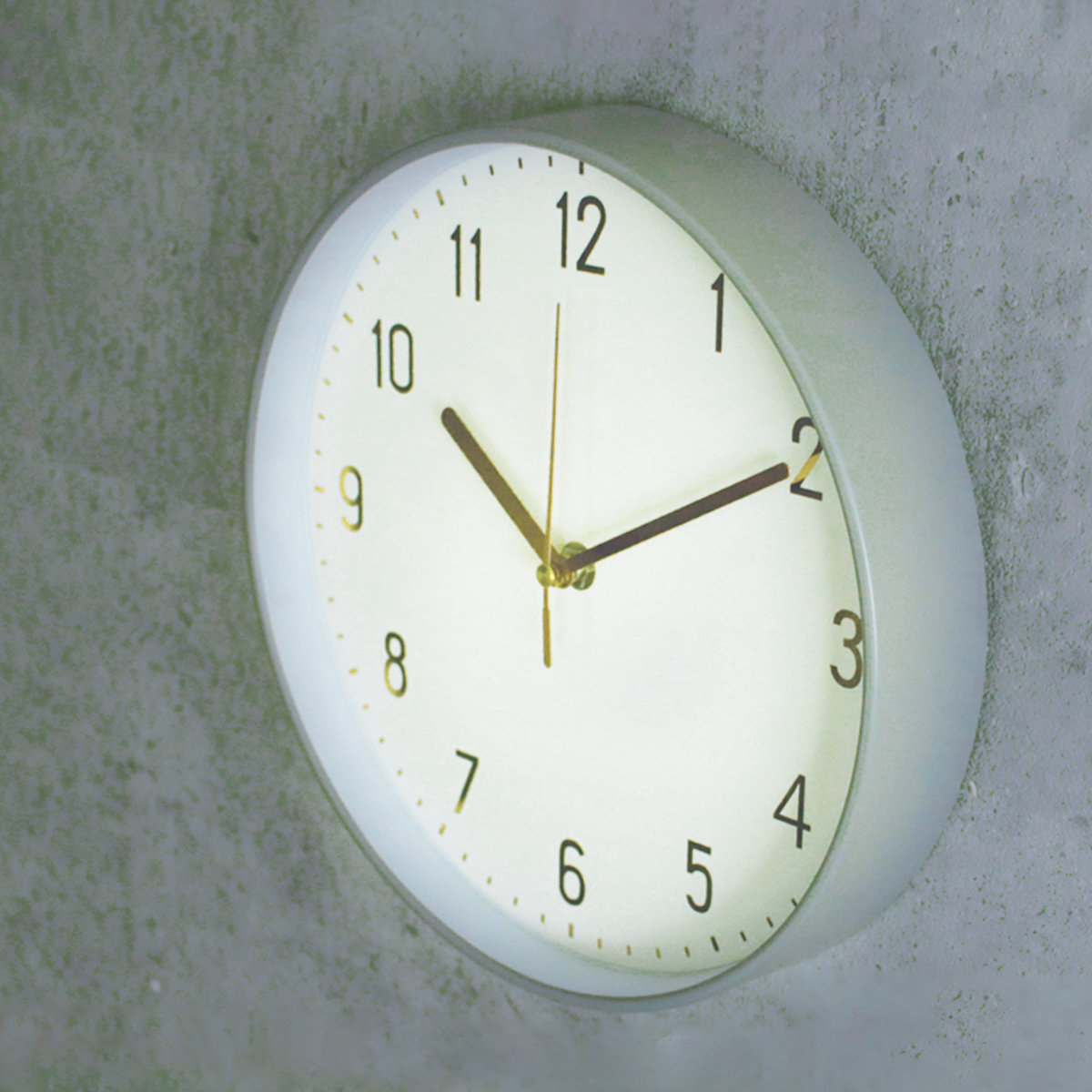 掛け時計 Marmo 電波時計 連続秒針 Wall Clock Plain （ 静音 スイープ