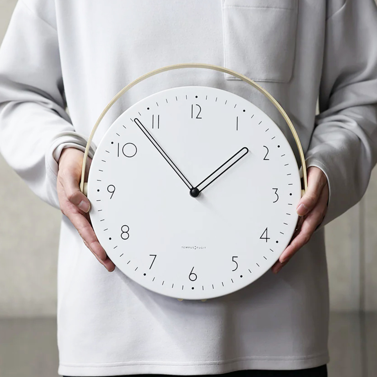 magnet 掛け時計 iNE 掛け置き兼用 静音 （ ウォールクロック 時計