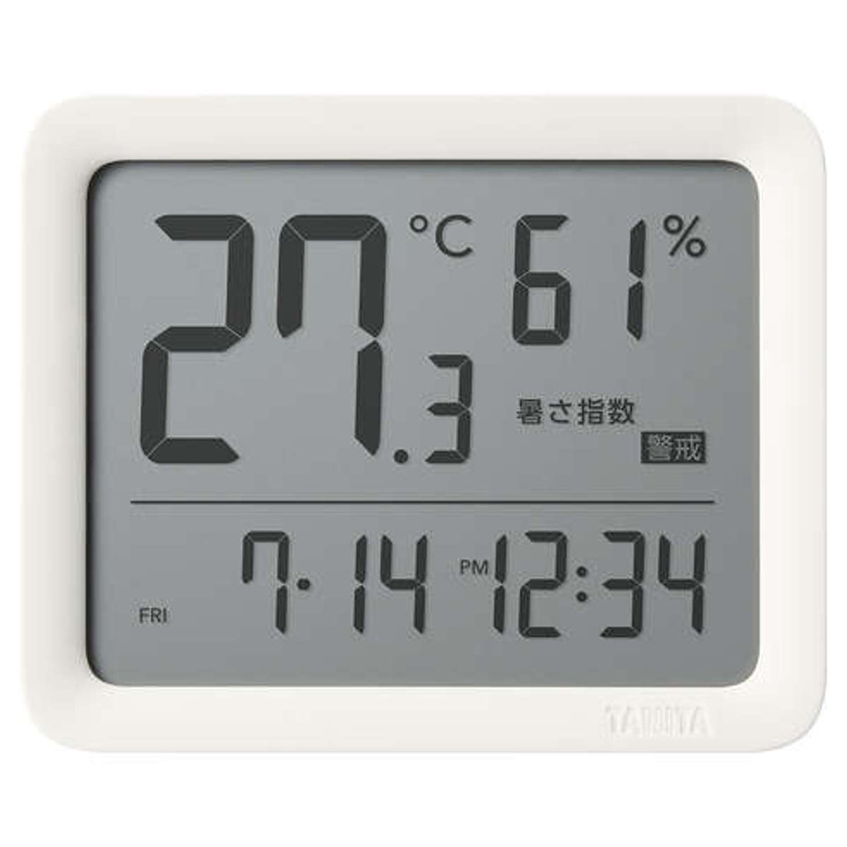 タニタサイズ タニタ コンディションセンサー 表示大 フック穴