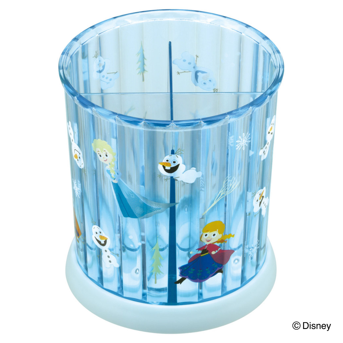スケーター 収納ケース 回転式小物スタンド 小物入れ ディズニー アナ