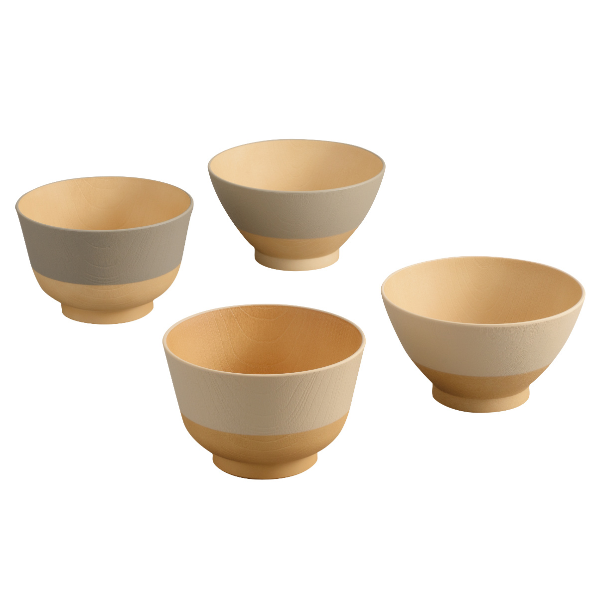 値下げ◯希少◯HIUCHI◯新品未使用◯ボウル　カップ　茶碗　汁椀 汁椀 400ml OWAN 角 乾漆 プラスチック 日本製 （ 食洗機対応 電子