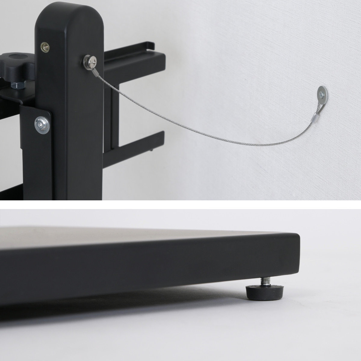 木製テレビスタンド 高さ調整可能 2段棚付き 木製テレビスタンド 高さ調整可能 2段棚付き 木製テレビスタンド 高さ