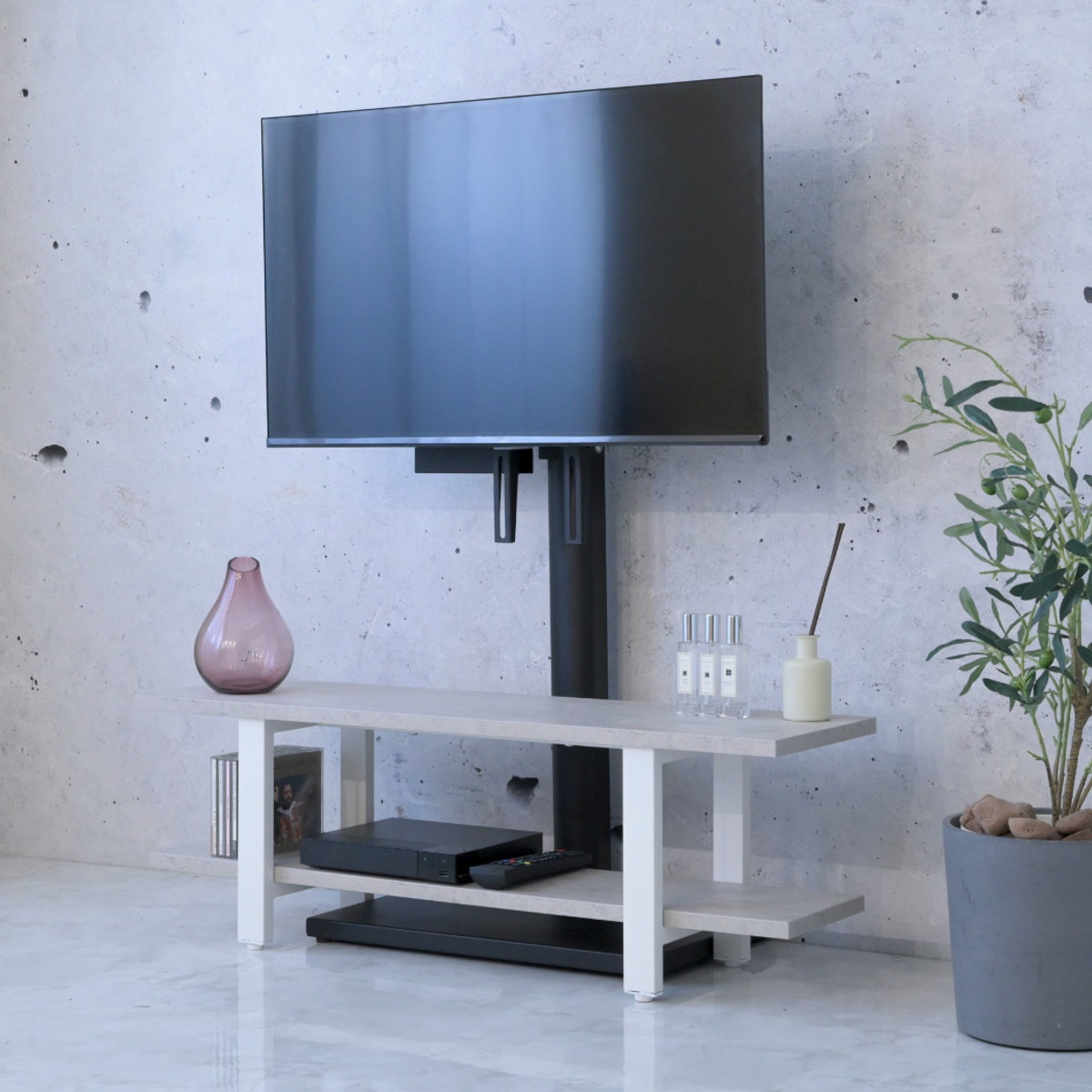 TVスタンド ラック 幅90cm 2点セット 50インチ対応 （ テレビ台 テレビ