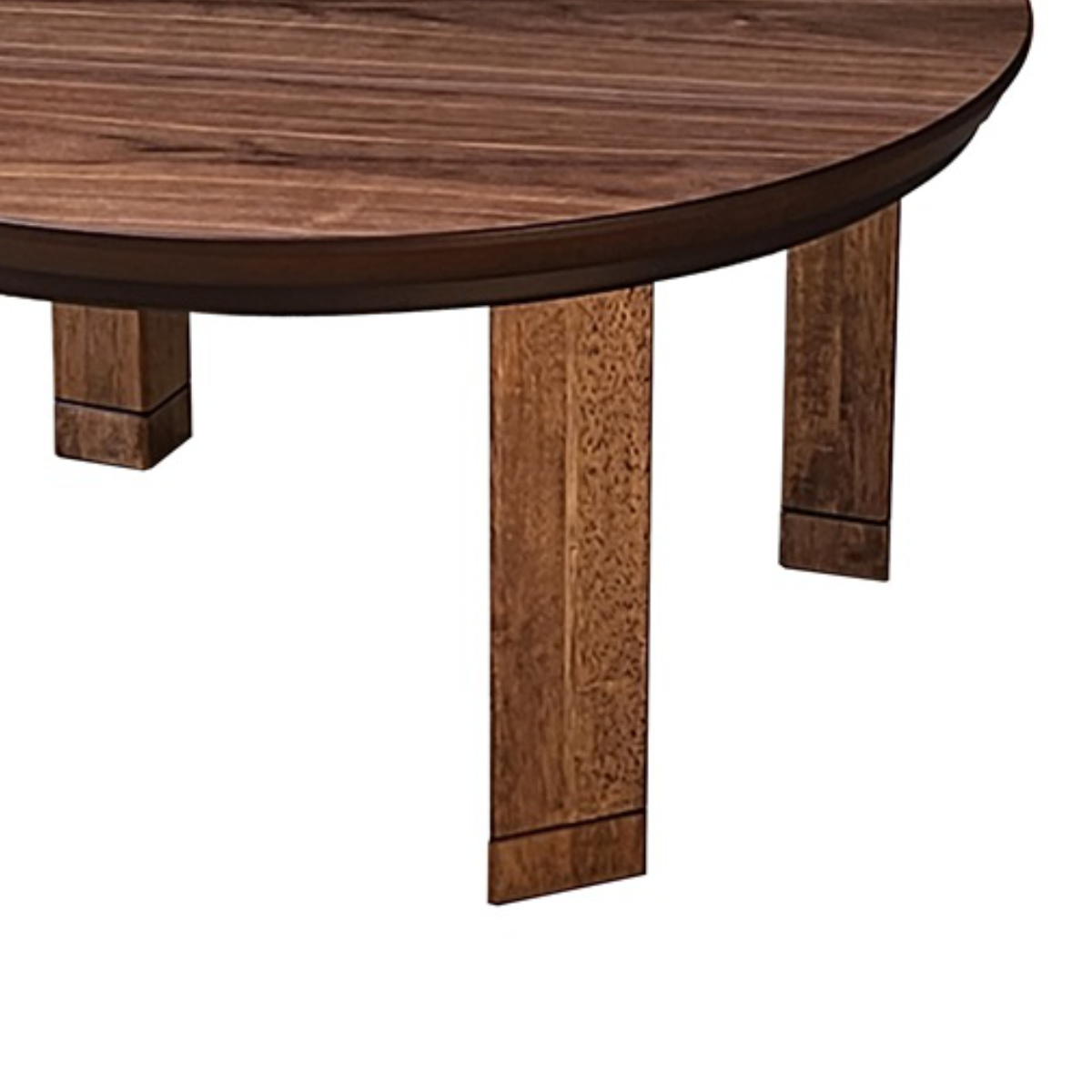 こたつテーブル 継ぎ脚 円型 直径80cm マリン （ こたつ テーブル