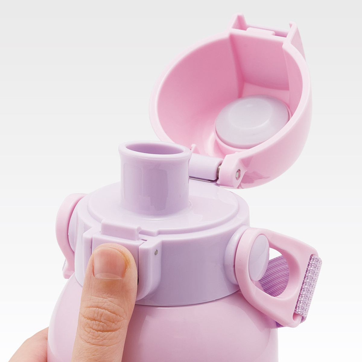スケーター 水筒 600ml ステンレスダイレクトボトル らぶい〜ず