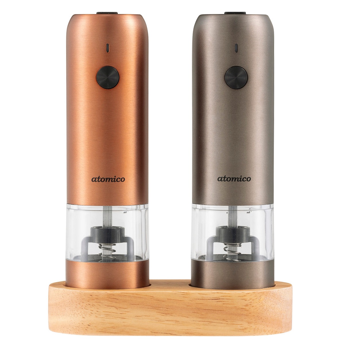 CB JAPAN（シービージャパン） 電動ミル 充電式 atomico 台付き ソルト