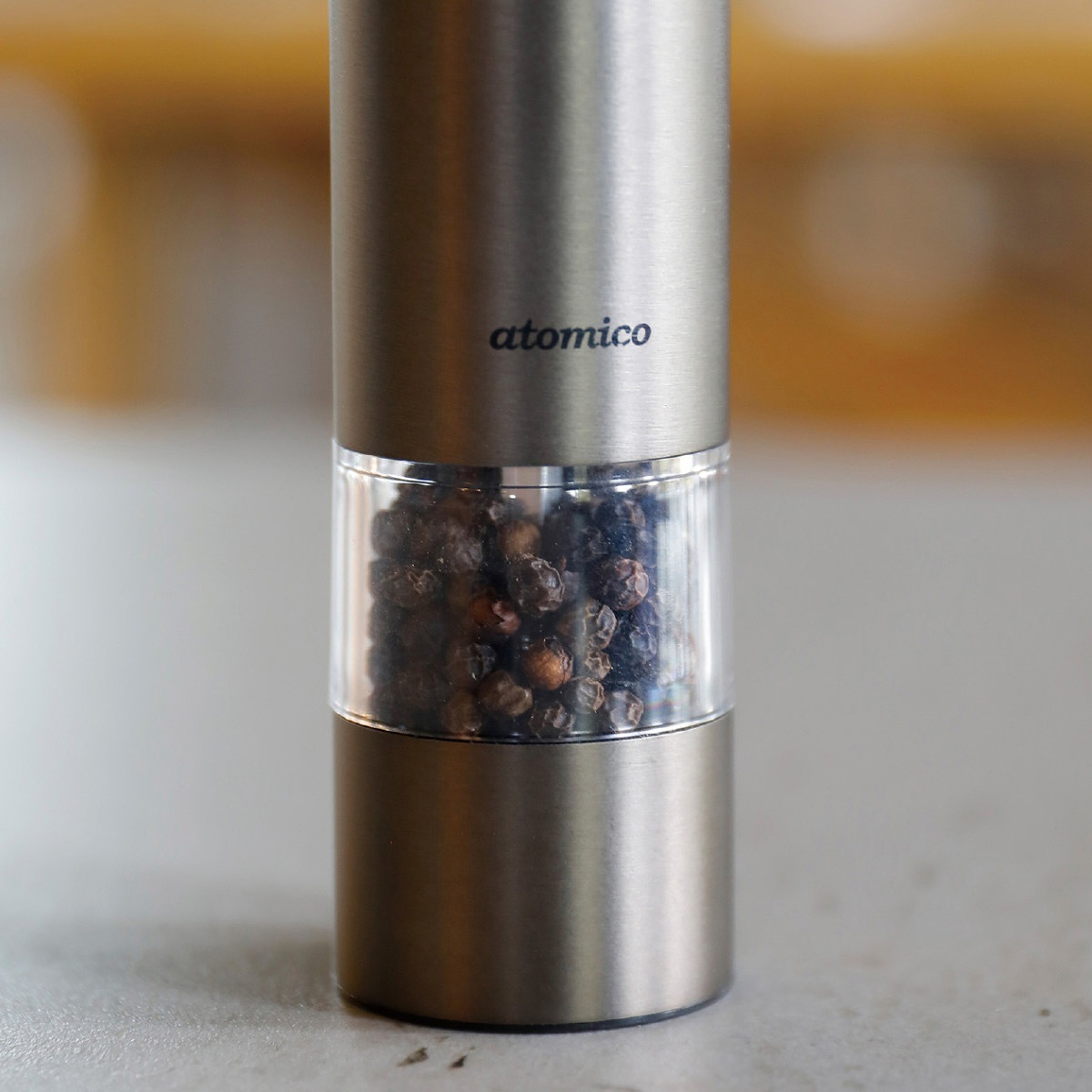 CB JAPAN（シービージャパン） 電動ミル 充電式 atomico 台付き ソルト