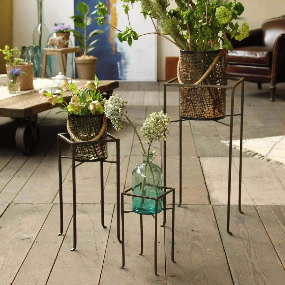 花台 ジョセフアイアン フラワープランターラック Sサイズ