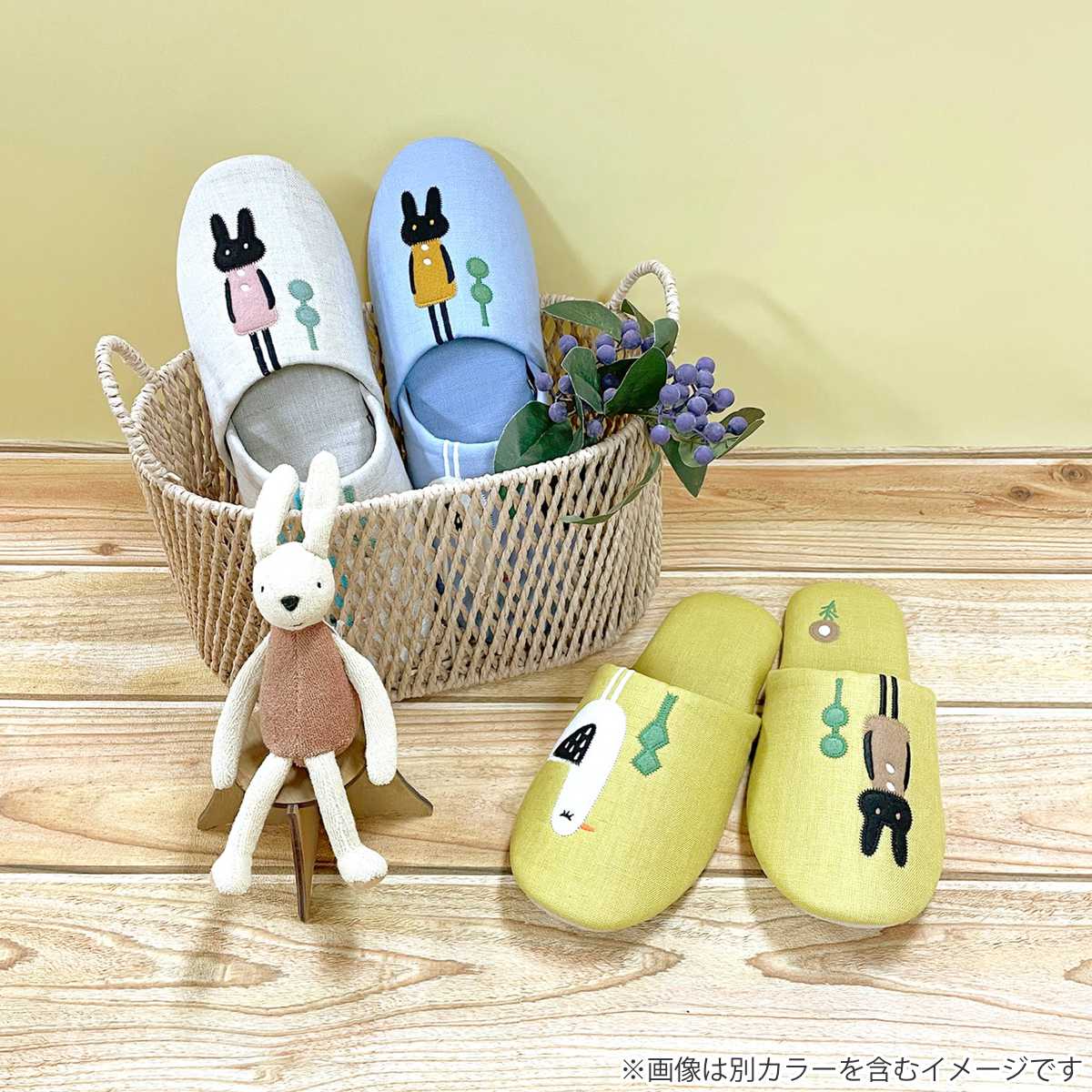 Atsuko Matano（アツコマタノ） スリッパ 出会い 約23.0cm （ 室内