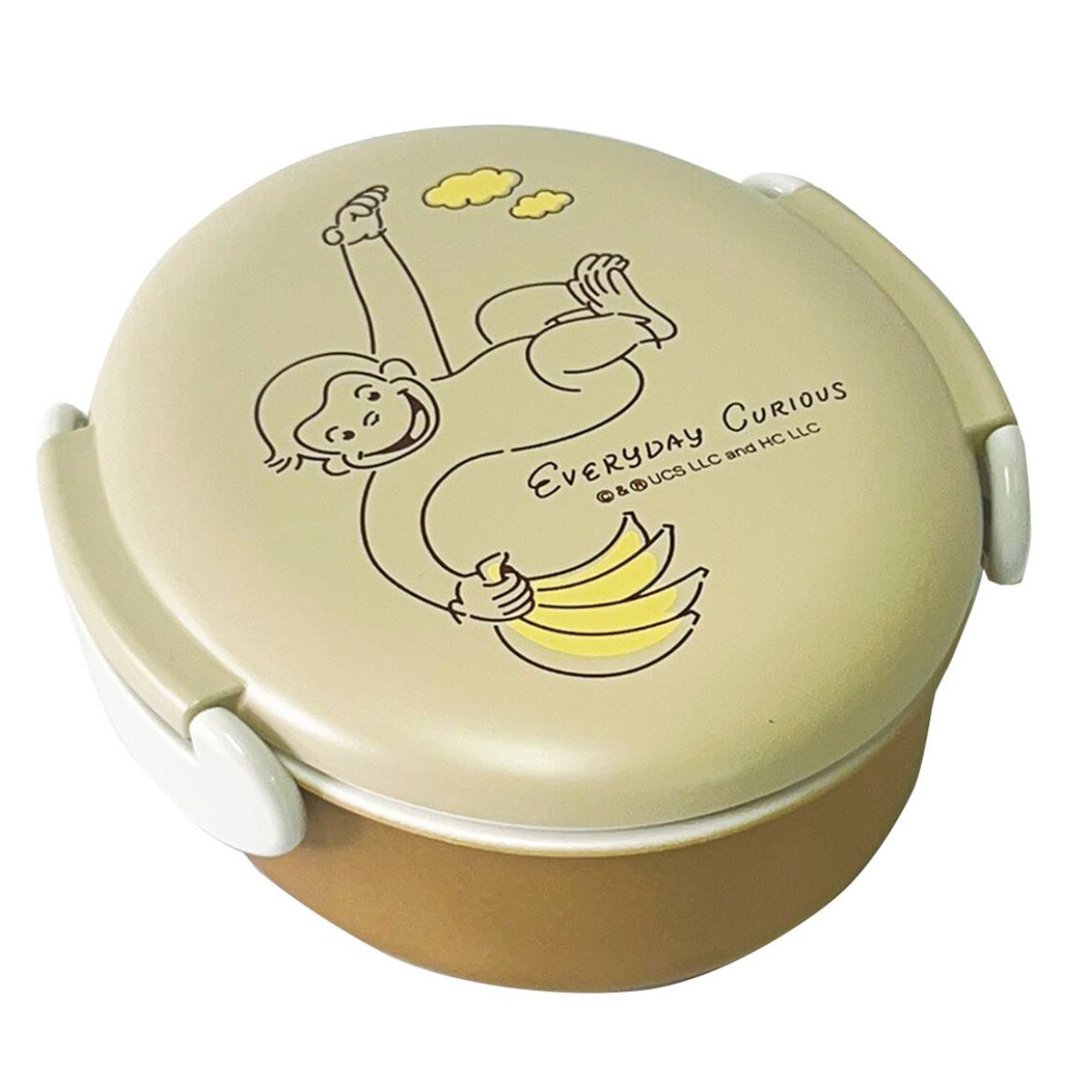 nicott（ニコット） 弁当箱 400ml ランチボックス おさるのジョージ