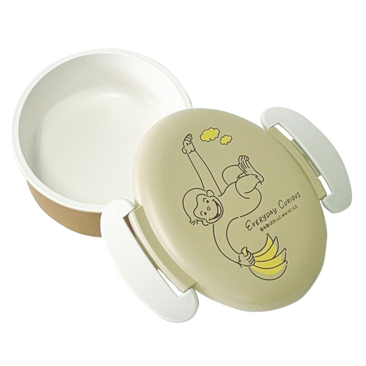 nicott（ニコット） 弁当箱 400ml ランチボックス おさるのジョージ