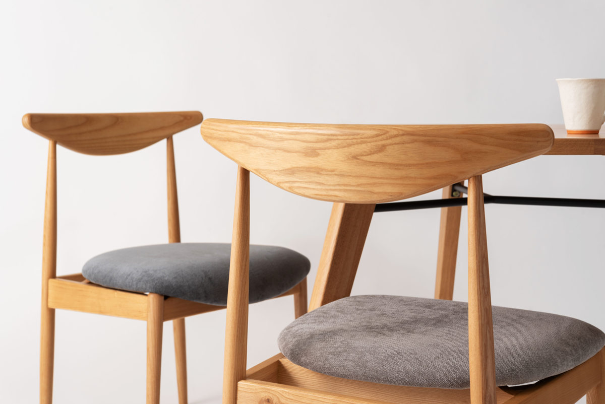 【お値下げ】超美品＊ダイニングチェア① 日本製 東谷 form ダイニングチェア 座面高45cm ディル （ チェア ダイニング