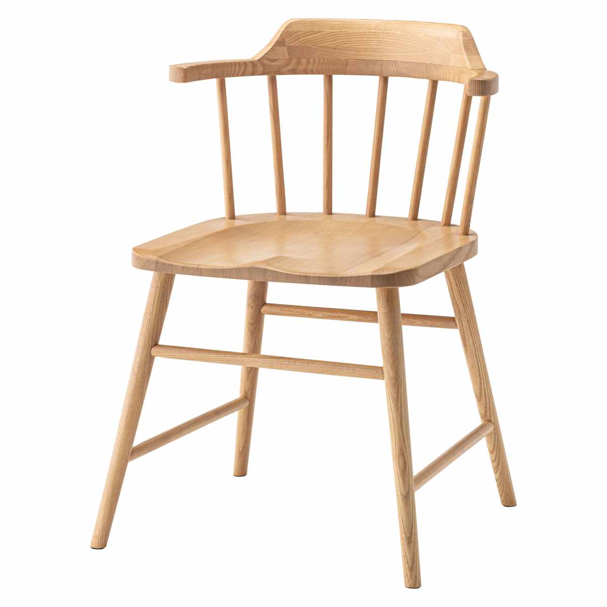 東谷 ダイニングチェア 座面高44cm ウィンザーチェア タンジ― form