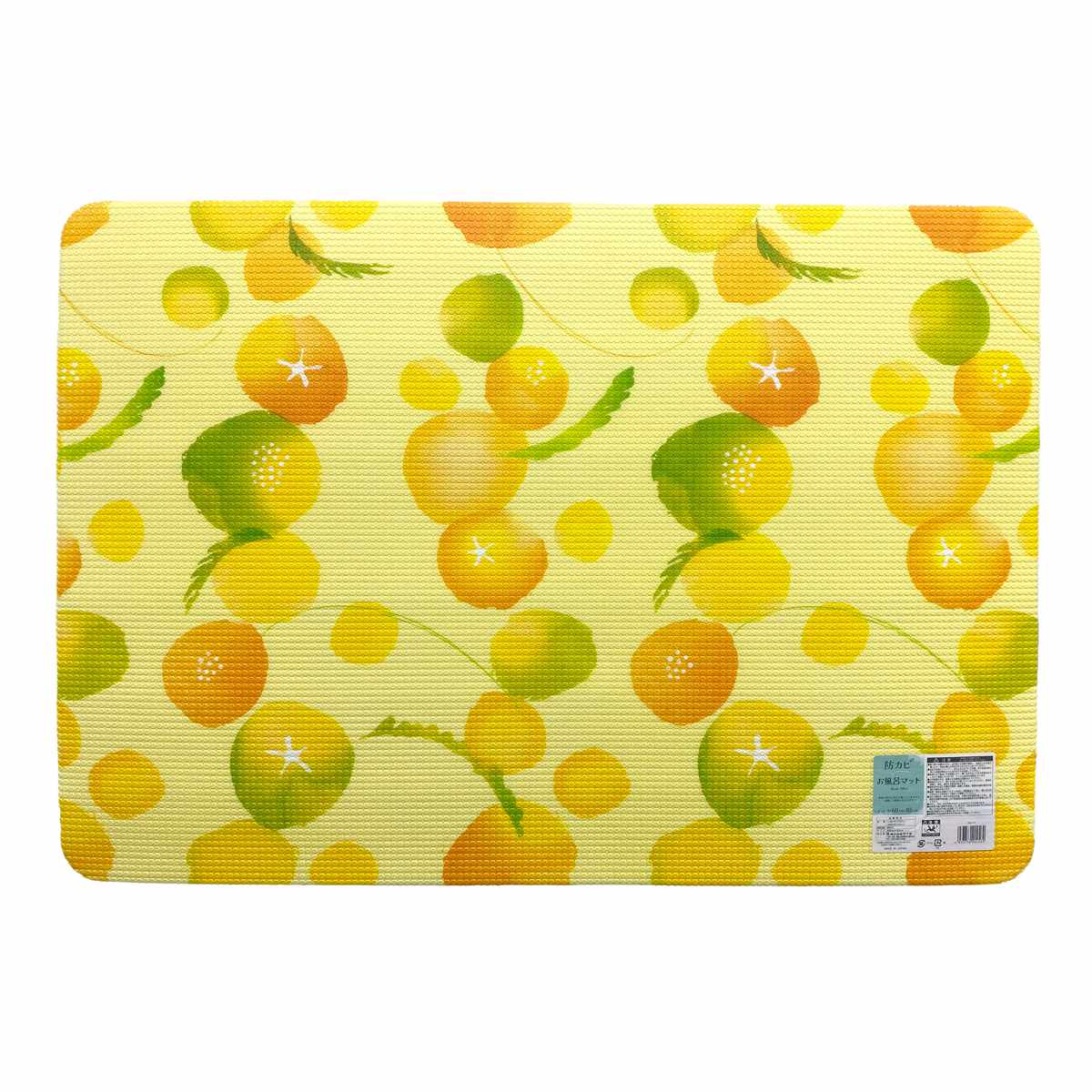 風呂マット フルーツ 85×60cm ポリプロピレン （ お風呂マット 浴室