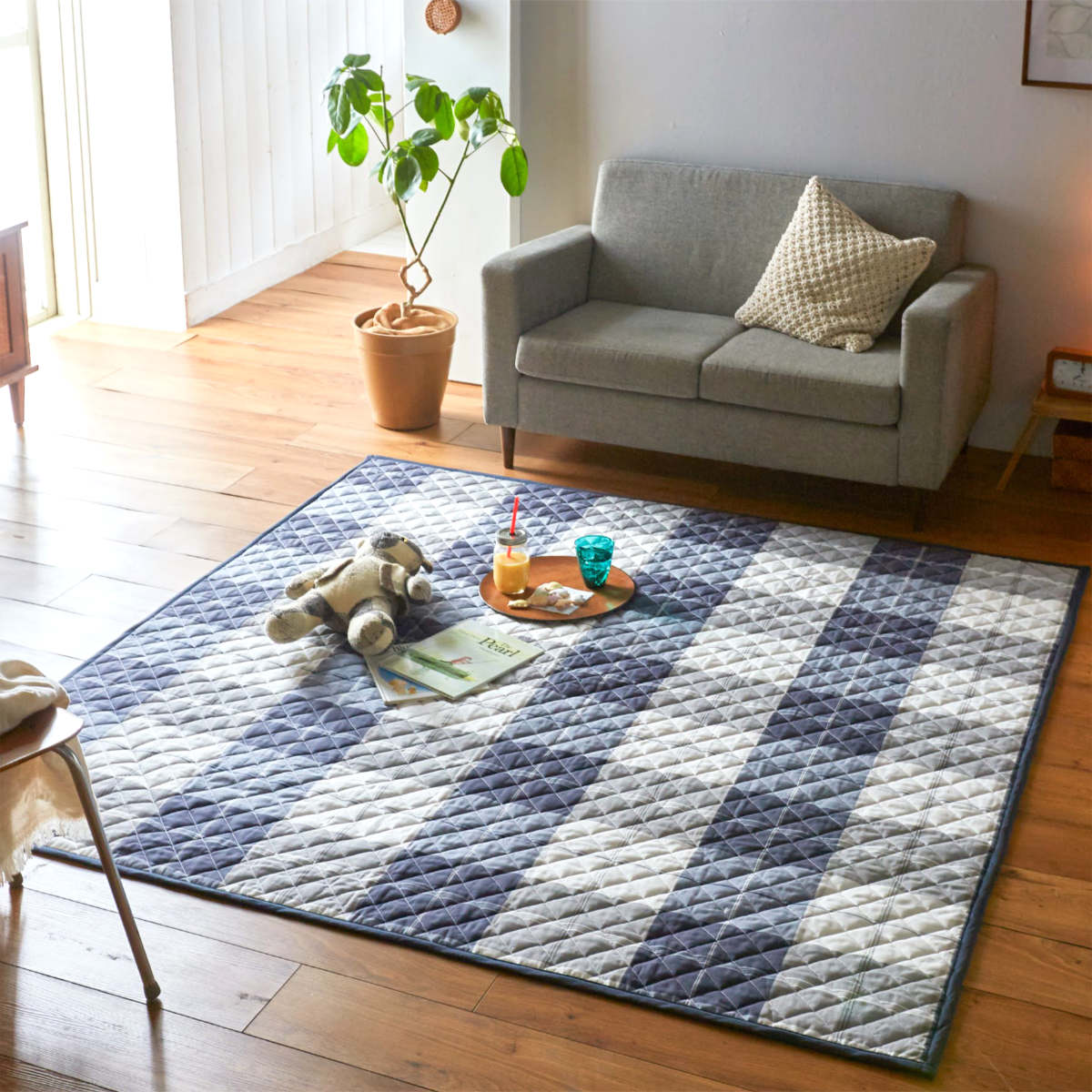 ラグ Fab the Home 130×190cm アクロス 洗える （ ラグマット