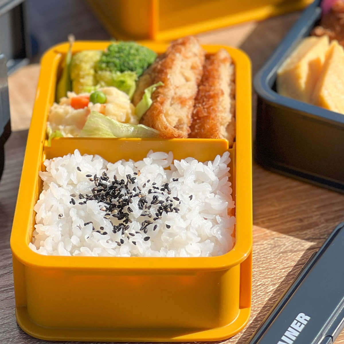 OSK（オーエスケー） 弁当箱 600ml 1段 コンテナランチボックス （ お