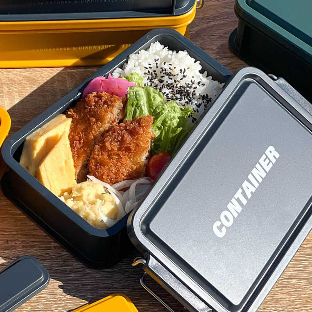 OSK（オーエスケー） 弁当箱 750ml 1段 コンテナランチボックス （ お