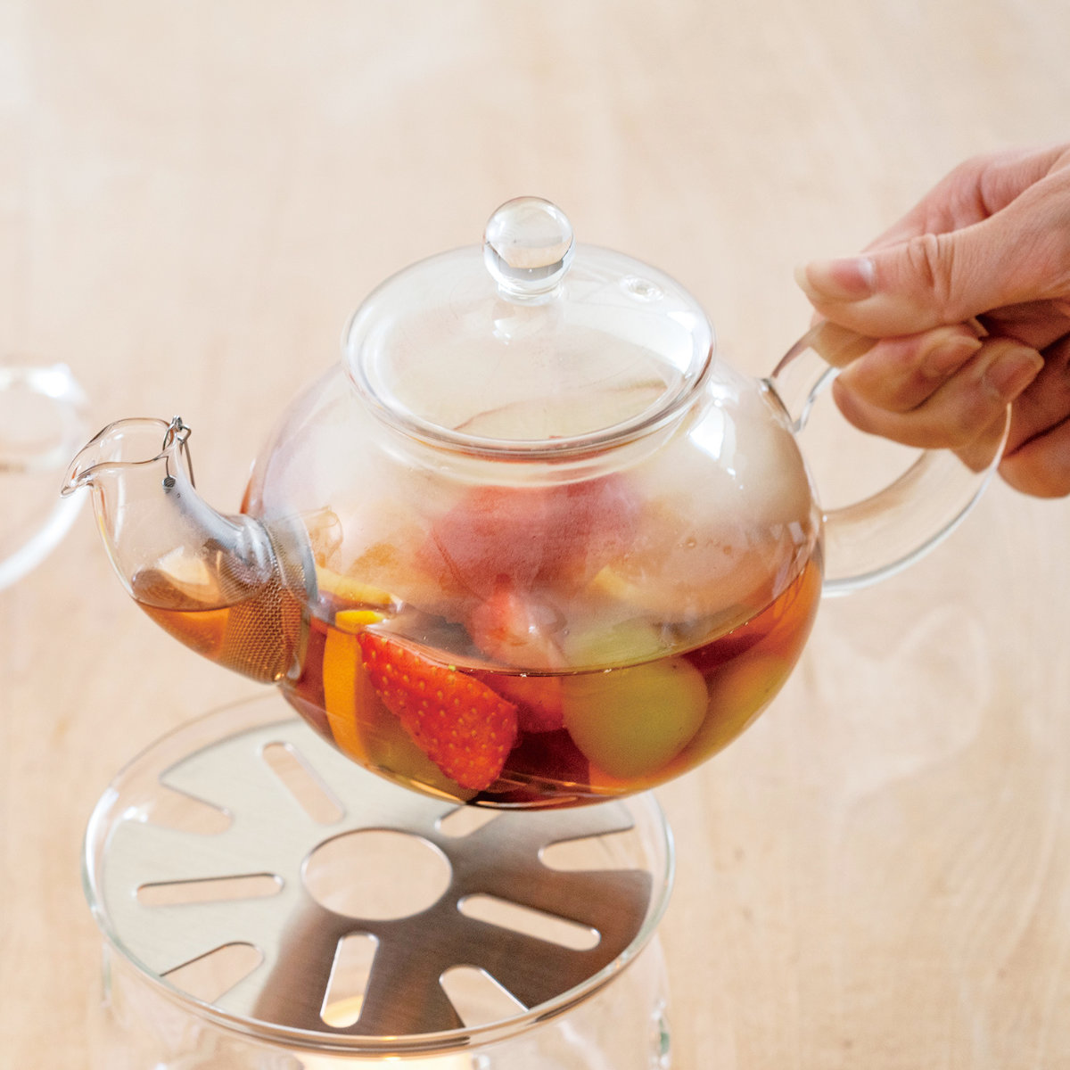 HARIO（ハリオ） ティーポット 500ml ジャンピングポット 2人用