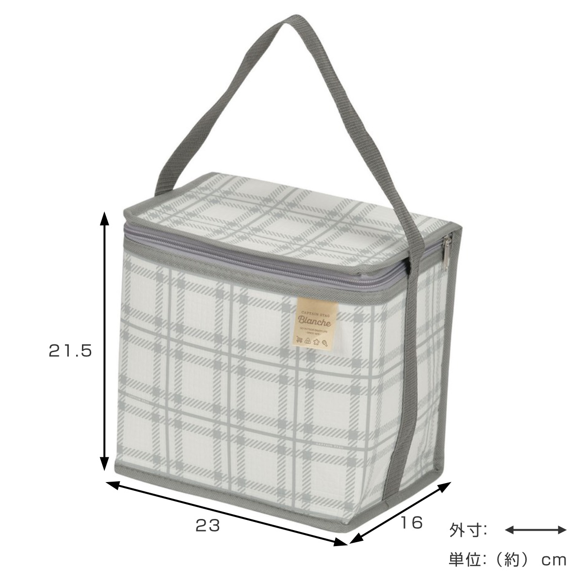 クーラーバッグ 8L ブランシュ 保冷バッグ ...の詳細画像1