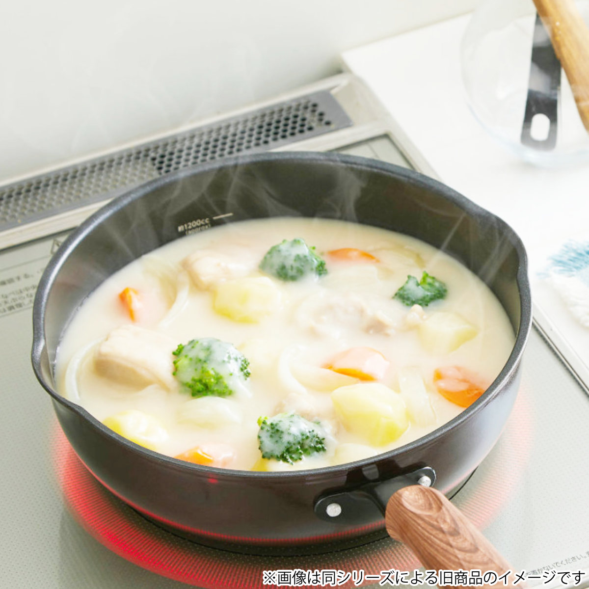 フライパン 26cm 深型 IH対応 和楽亭 ...の詳細画像1