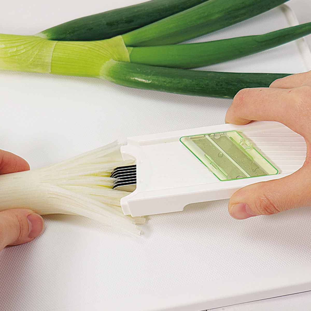 パール金属 スライサー＆白髪ねぎカッター ガジェコン 2wayスライサー