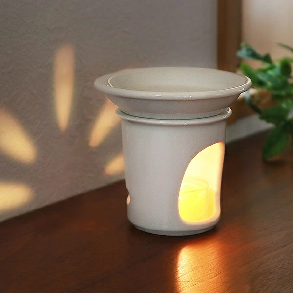 【レア品！】アンティーク　陶器製アロマバーナー レア品！】アンティーク 陶器製アロマバーナー