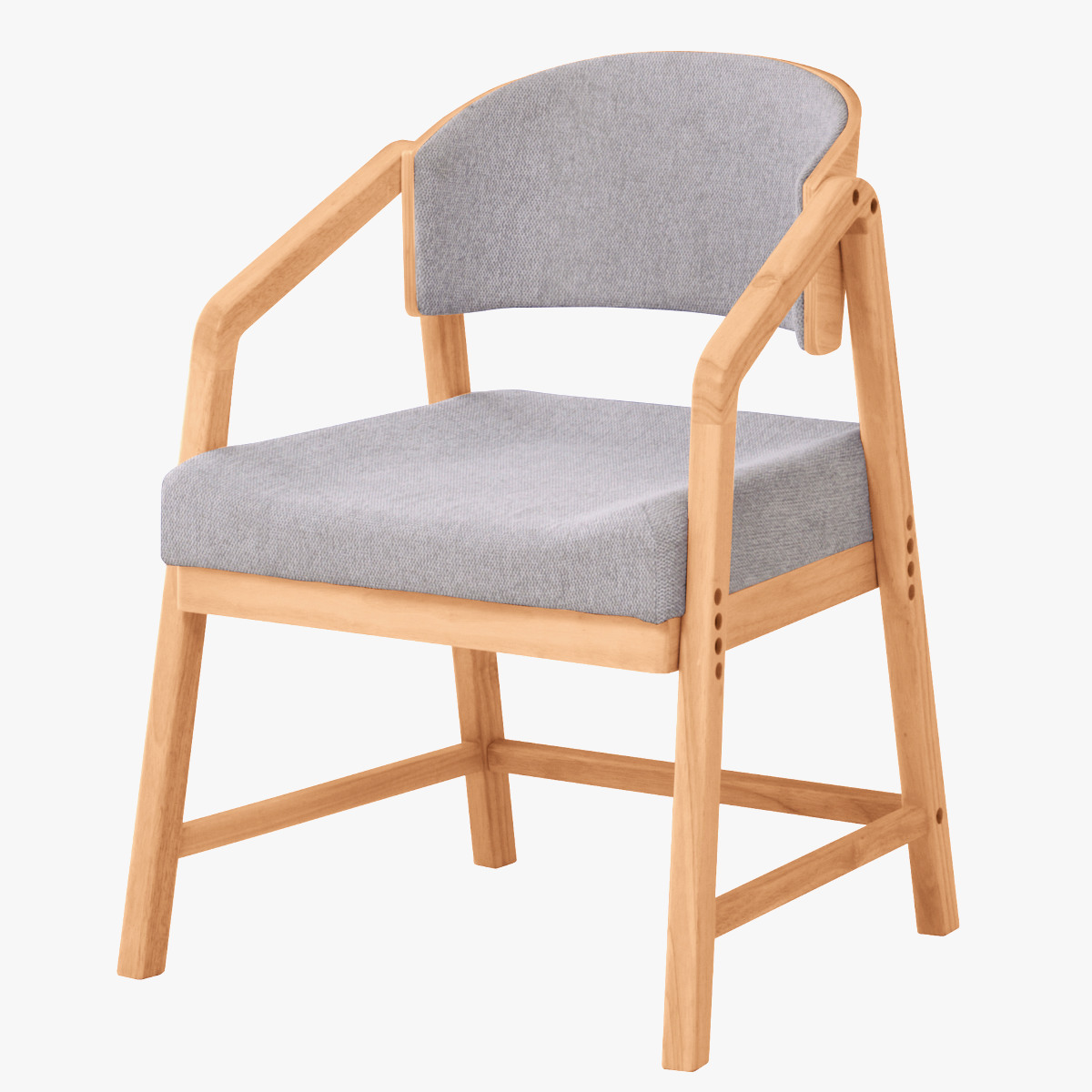 弘益 ダイニングチェア 座面高39cm・41cm・43cm シニアに優しい木製