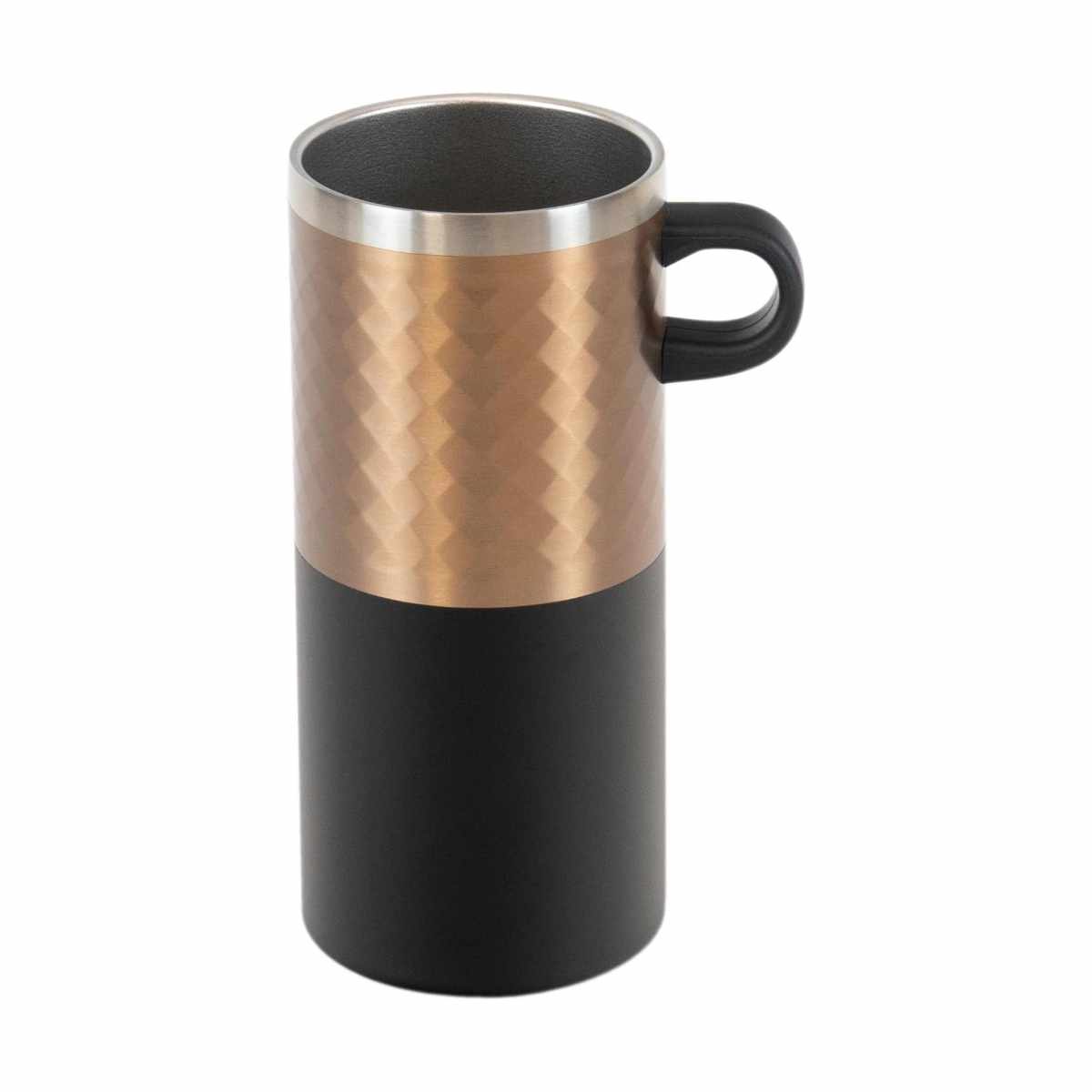 タンブラー 500ml フォルテック 取っ手付 缶ホルダー （ ステンレス