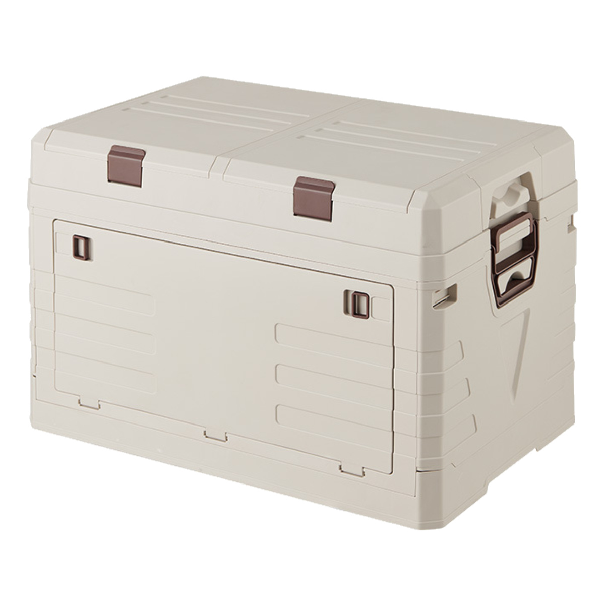 収納ボックス 2WAYオープン コンテナ L 同色3個セット 折りたたみ 幅58