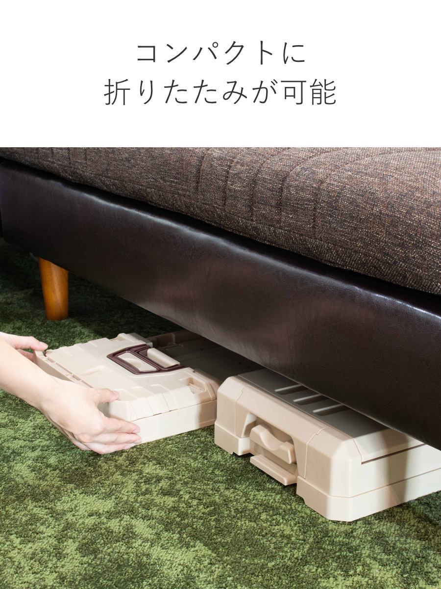 収納ボックス 2WAYオープン コンテナ L 同色3個セット 折りたたみ 幅58