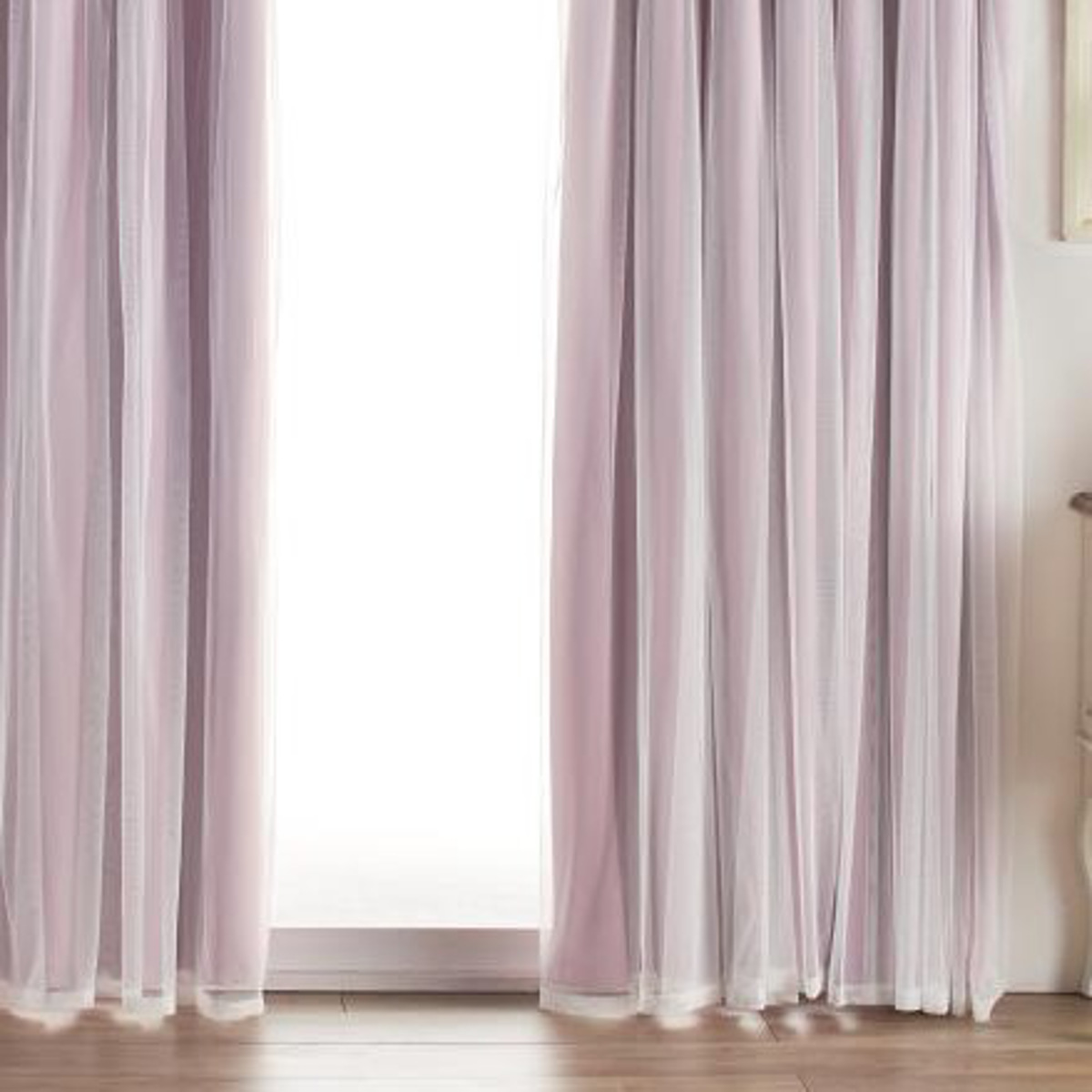 ユニベール（UNIVERS） カーテン 遮光 2級 2枚組 幅100cm×丈200cm