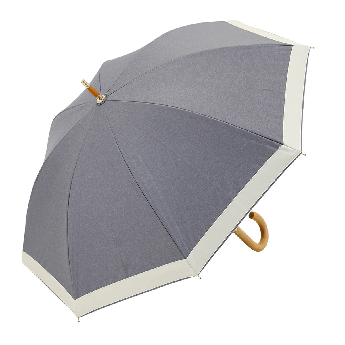 長傘 centelleo 晴雨兼用 グログラン リボン パラソル 手開き式 50cm