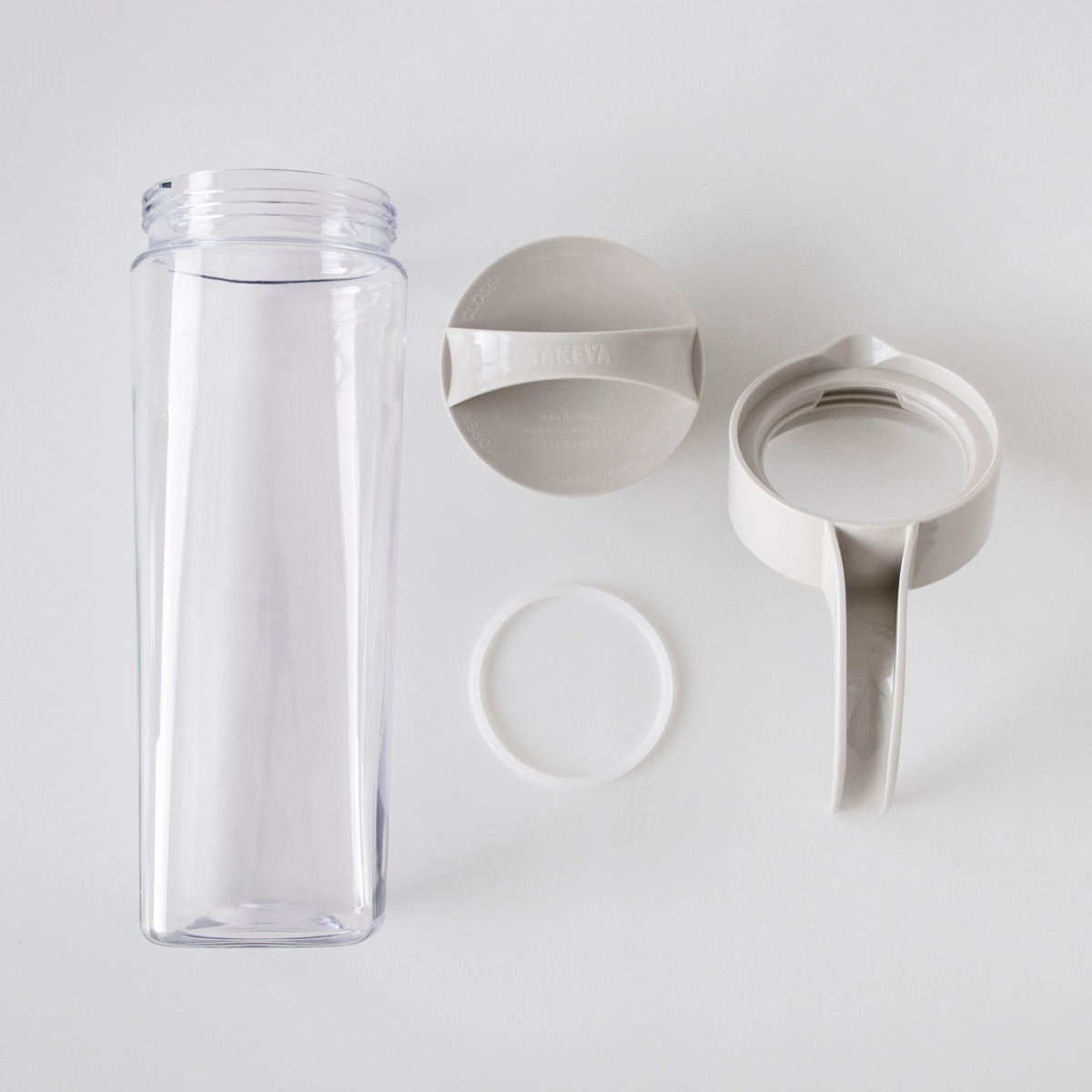 TAKEYA（タケヤ） ピッチャー 1.9L スリムジャグ 同色2本セット