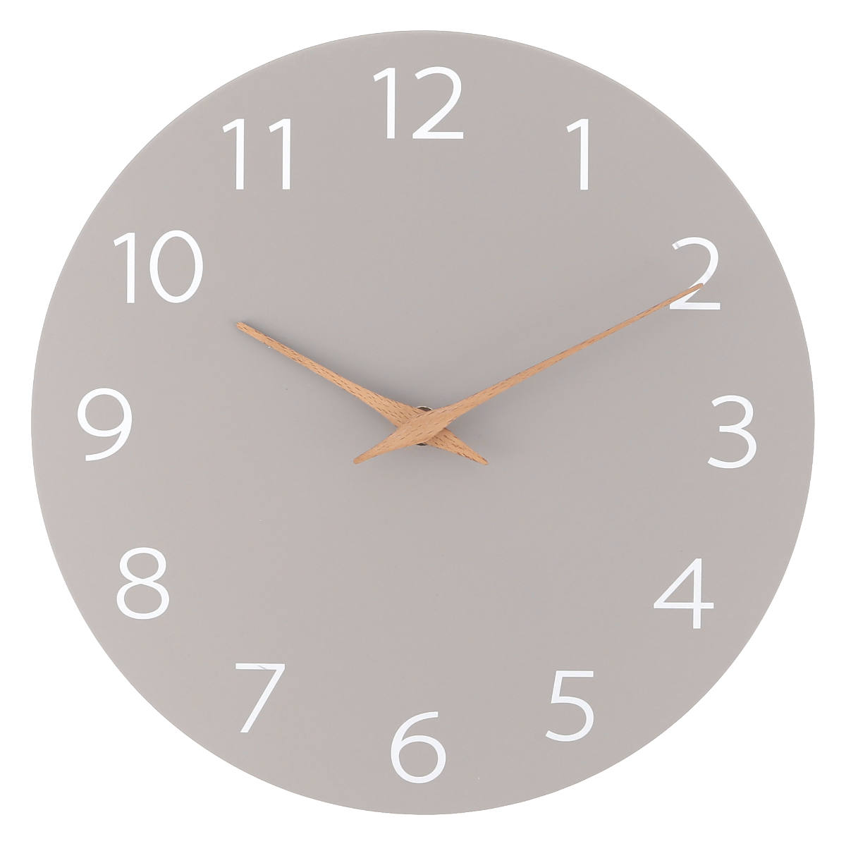 不二貿易（Fuji Boeki） 掛け時計 mokumo 静音 ウォールクロック 秒針