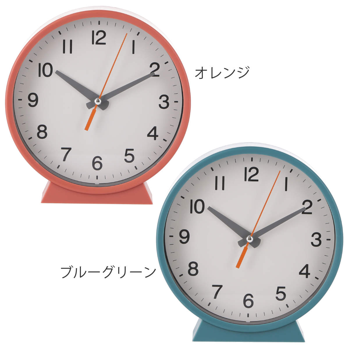 置掛兼用時計 エルフ 連続秒針 静音 掛け時計...の詳細画像2