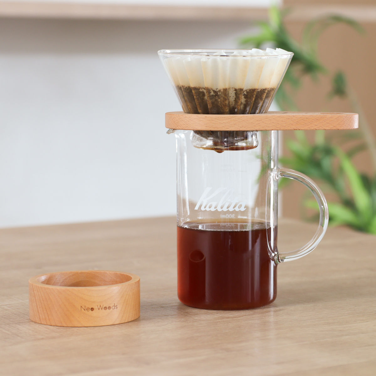 Kalita（カリタ） ドリッパー WDG-185 しずく型セット （ 2〜4人用