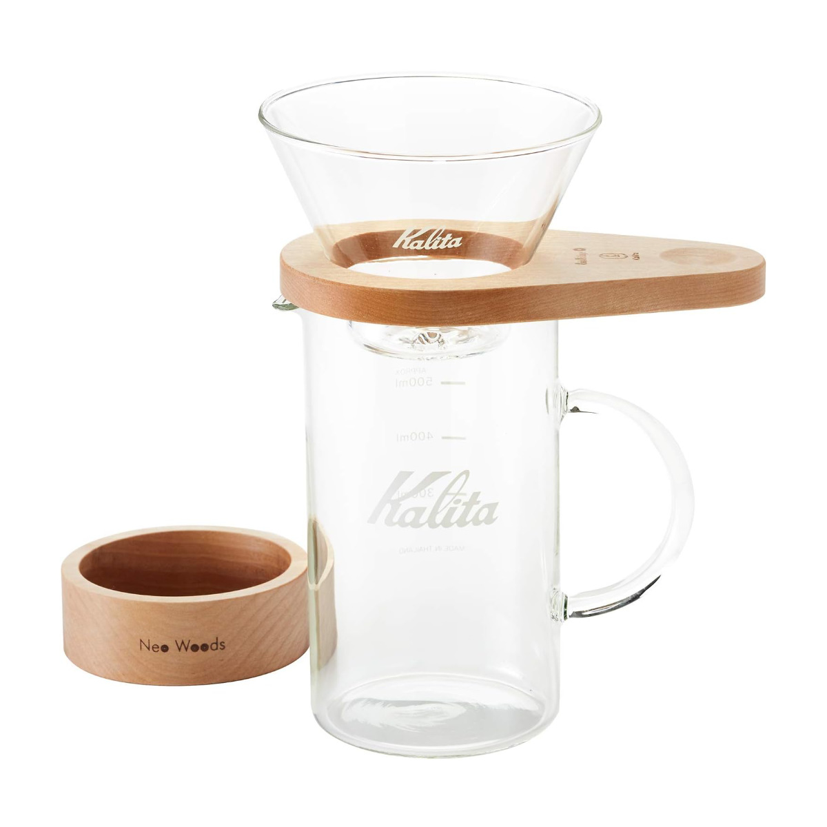 Kalita（カリタ） ドリッパー WDG-185 しずく型セット （ 2〜4人用