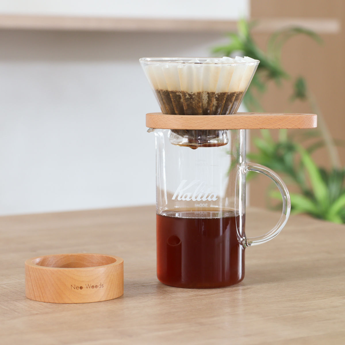 Kalita（カリタ） ドリッパー WDG-185 しずく型セット （ 2〜4人用