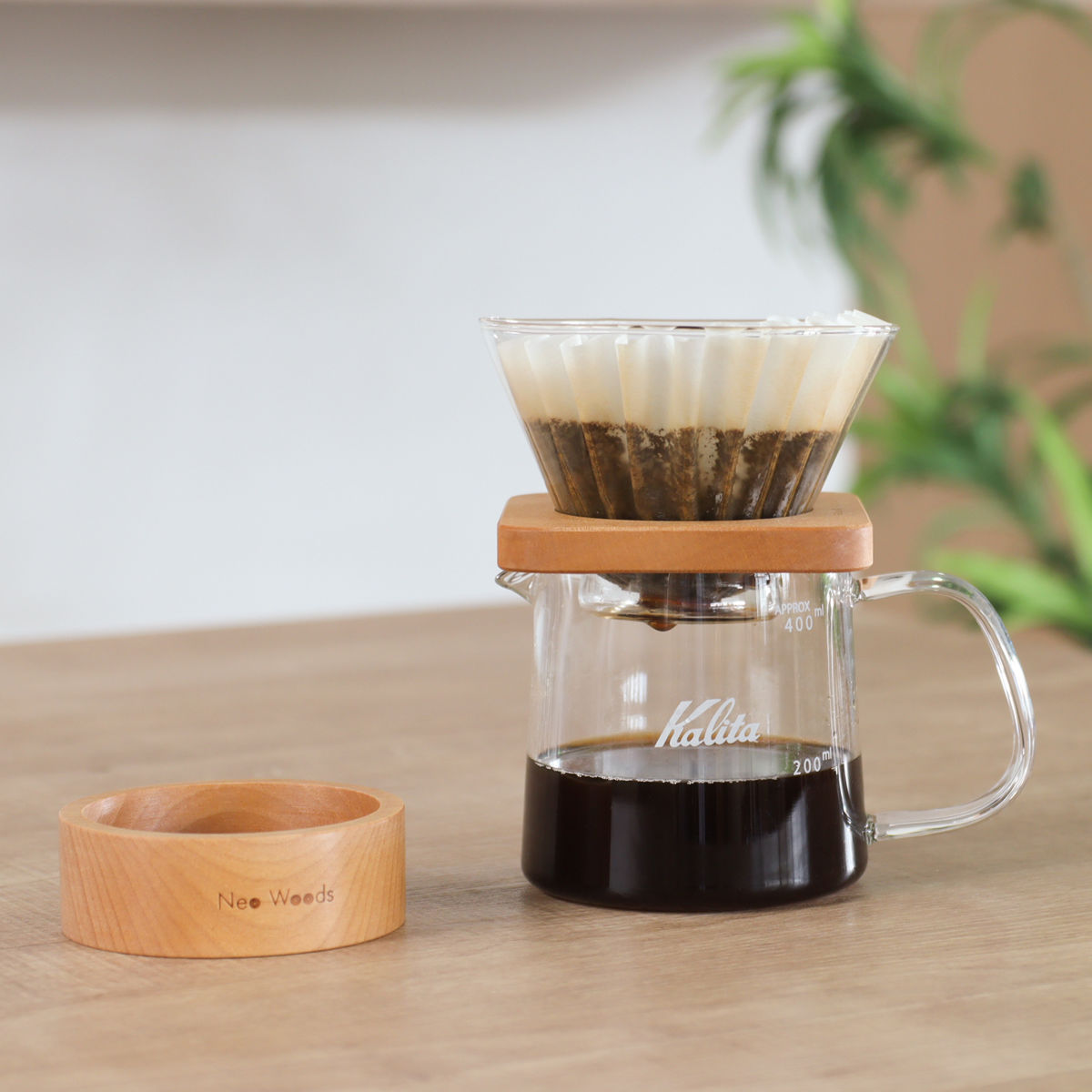 Kalita（カリタ） ドリッパー WDG-185 角型セット （ 2〜4人用 ガラス