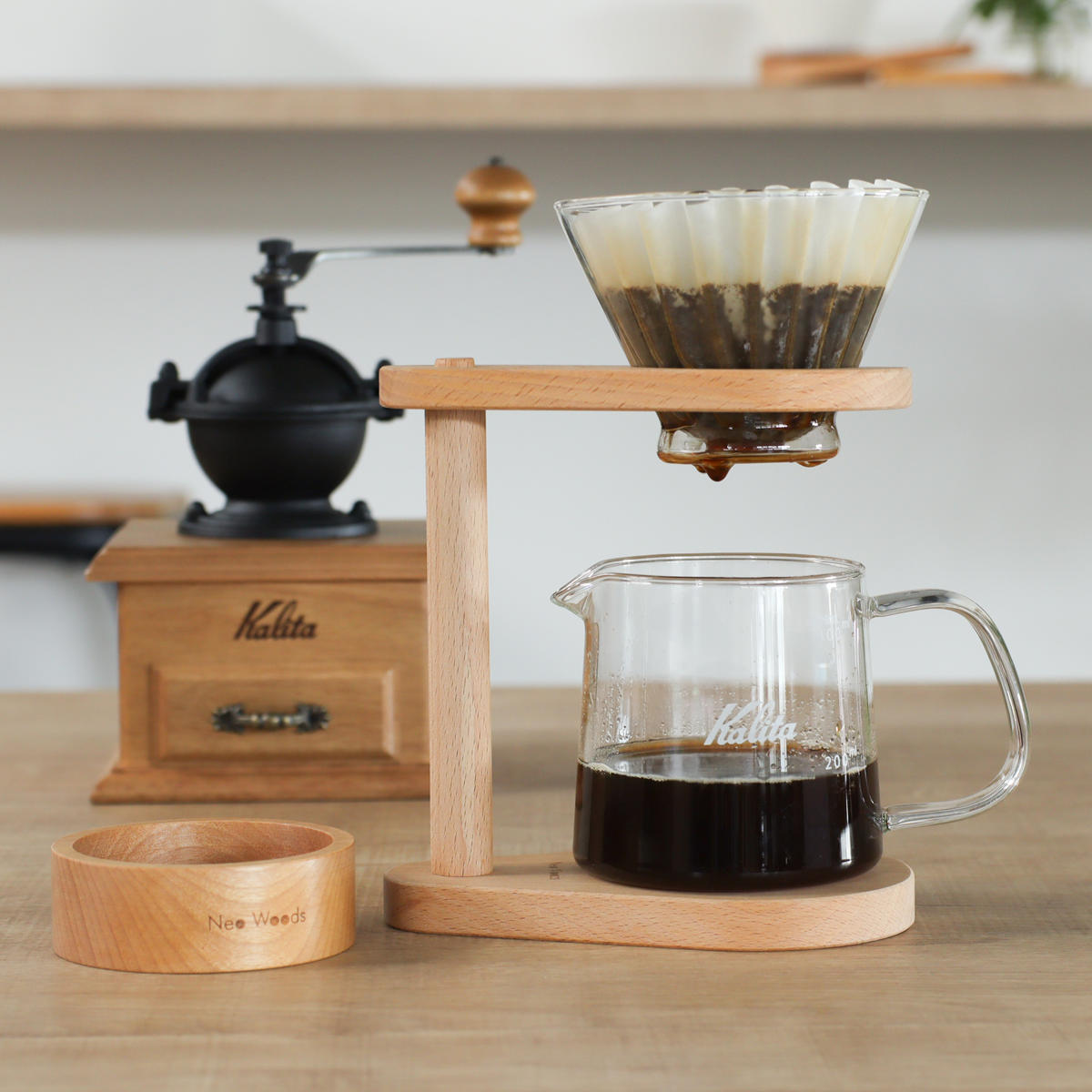 Kalita（カリタ） ドリッパー WDG-185 スタンドセット （ 2〜4人用