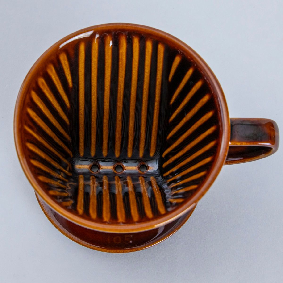 Kalita（カリタ） ドリッパー 102-ロト ブラウン （ 2〜4人用 陶器 三 