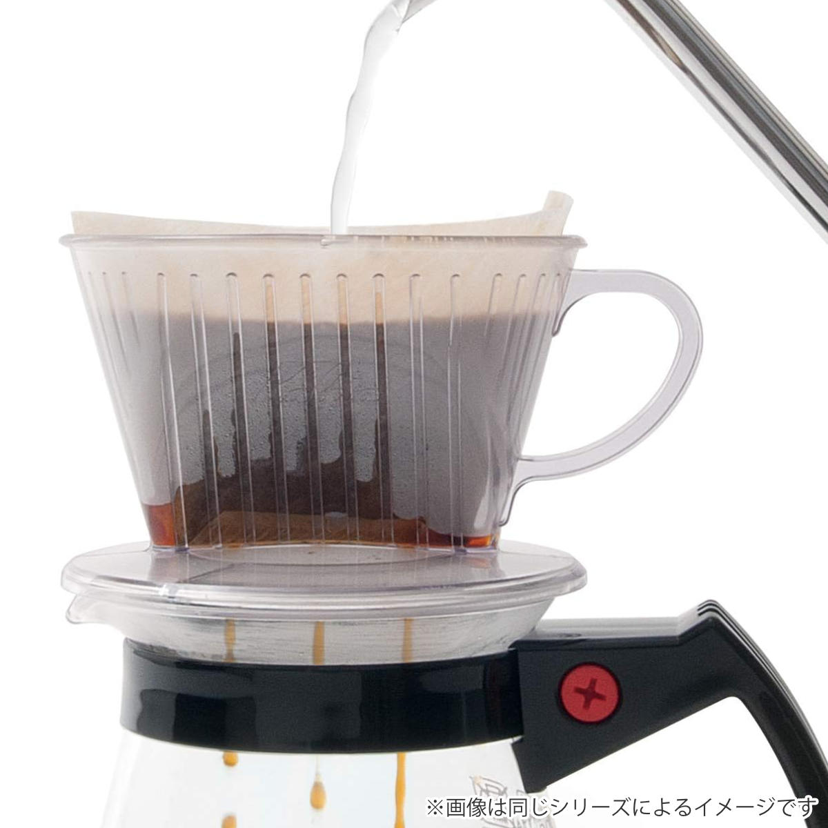 Kalita（カリタ） ドリッパー 103-DL （ 4〜7人用 つば広タイプ 三つ穴