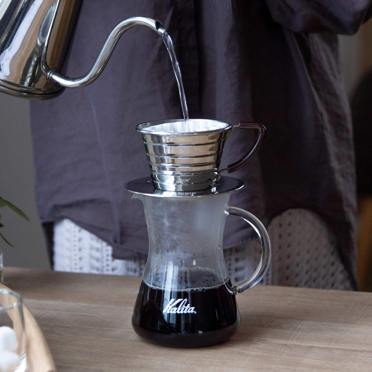 Kalita（カリタ） コーヒーサーバー 300ml コニカルサーバー （ ガラス